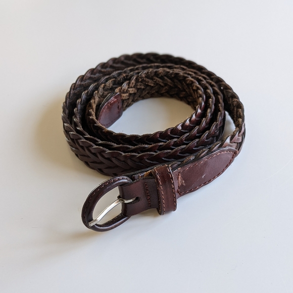 Sold - VINTAGE Leather Belt - Picture 1 of 3